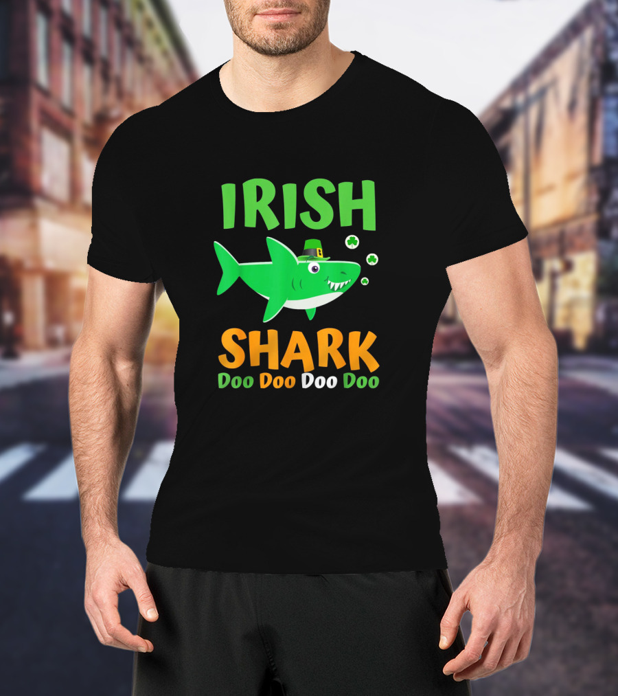 IRISH SHARK Doo Doo Doo Doo T-Shirt