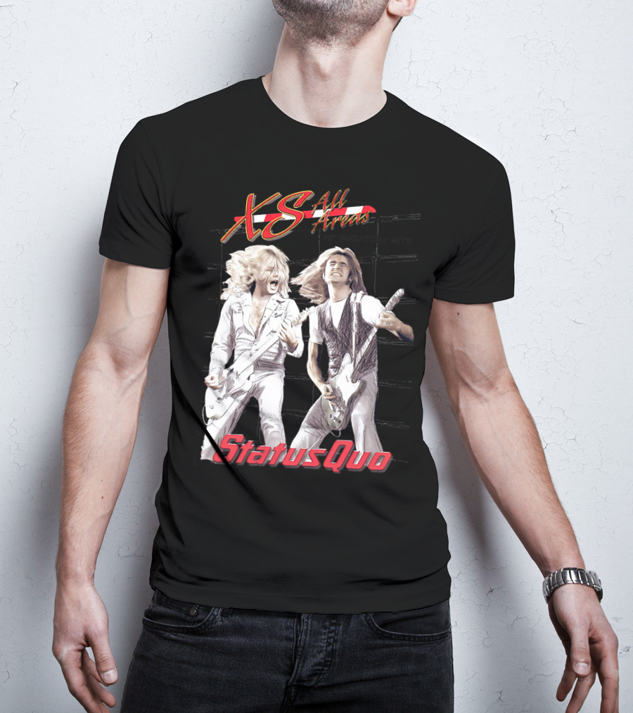 XS All Areas The Greatest Hits Status Quo T-Shirt