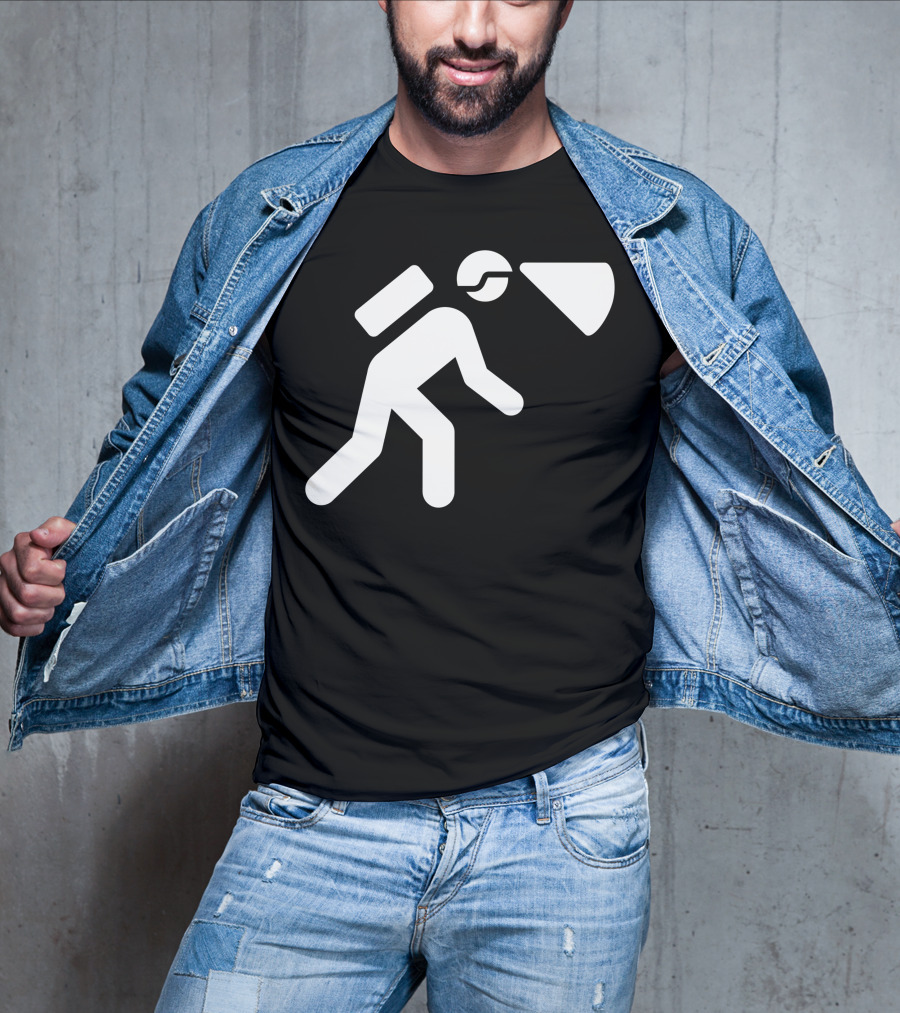 Minimalistic Spelunking Caving Adventure T-Shirt