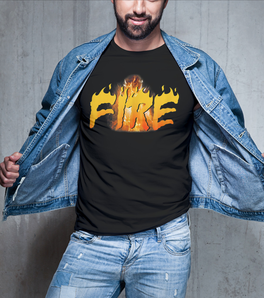 Fire Dynamic Duo Matching T-Shirt