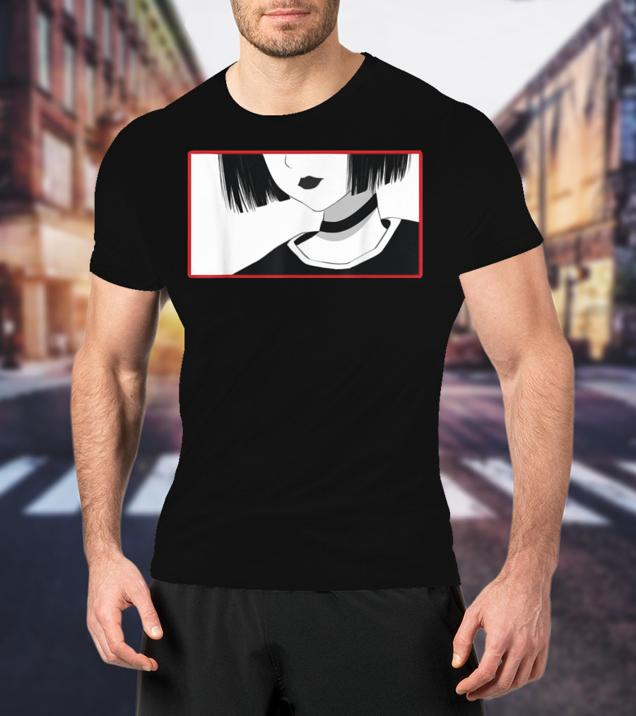 Aesthetic Soft Grunge Goth Anime Girl Gothic T-Shirt
