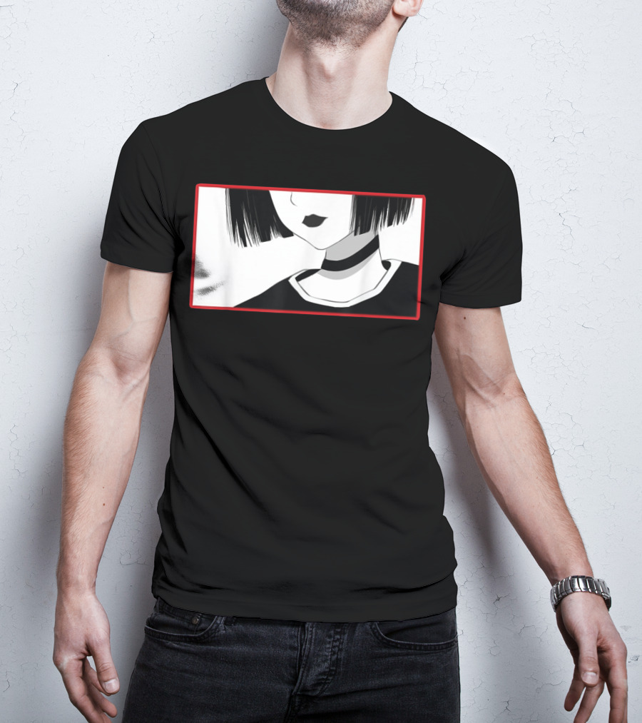 Aesthetic Soft Grunge Goth Anime Girl Gothic T-Shirt