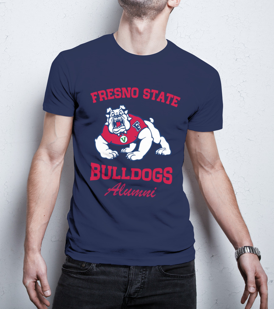 Fresno State Bulldogs Alumni Bulldog Mascot T-Shirt