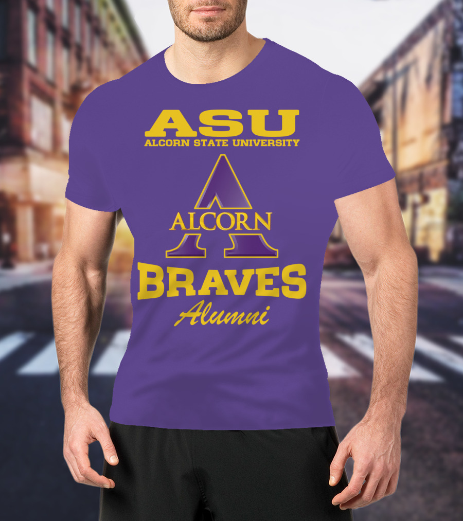 ASU Alcorn State University Braves Alumni T-Shirt