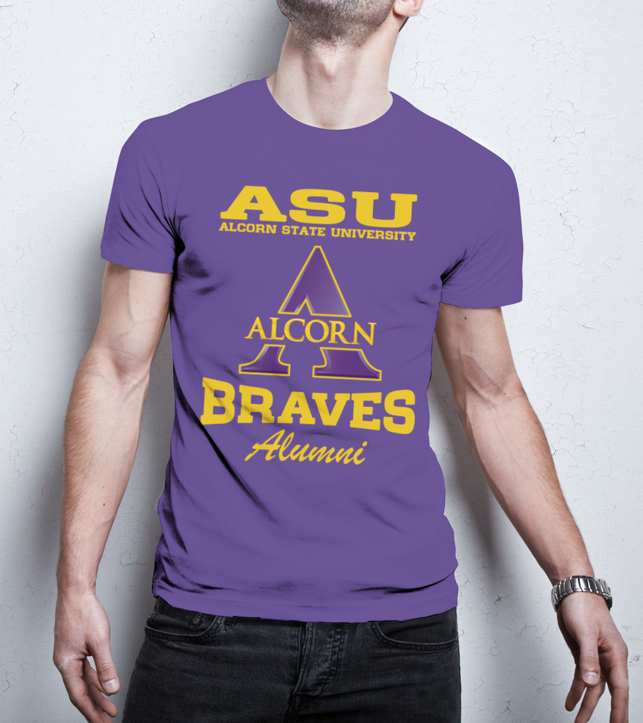 ASU Alcorn State University Braves Alumni T-Shirt