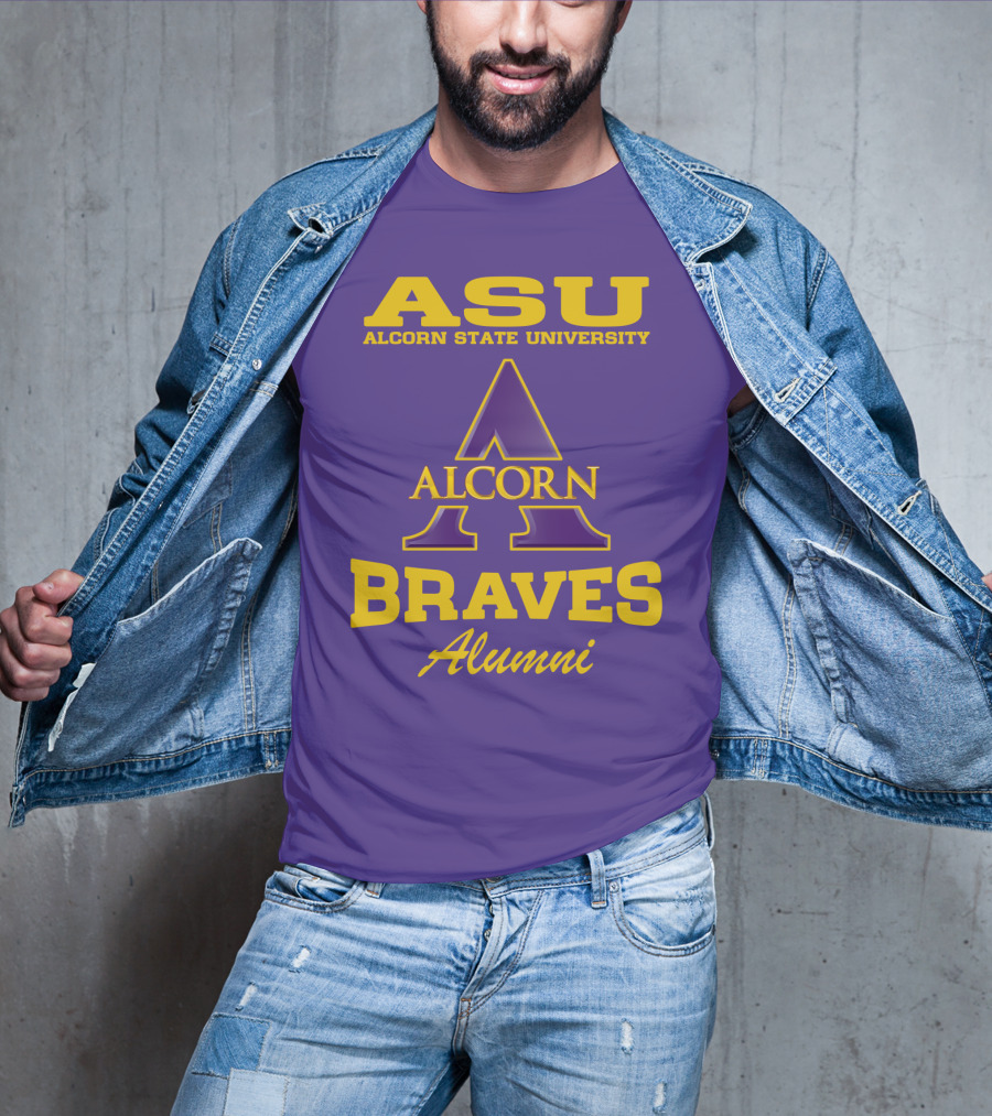 ASU Alcorn State University Braves Alumni T-Shirt