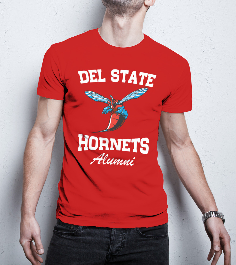 Del State Hornets Alumni T-Shirt
