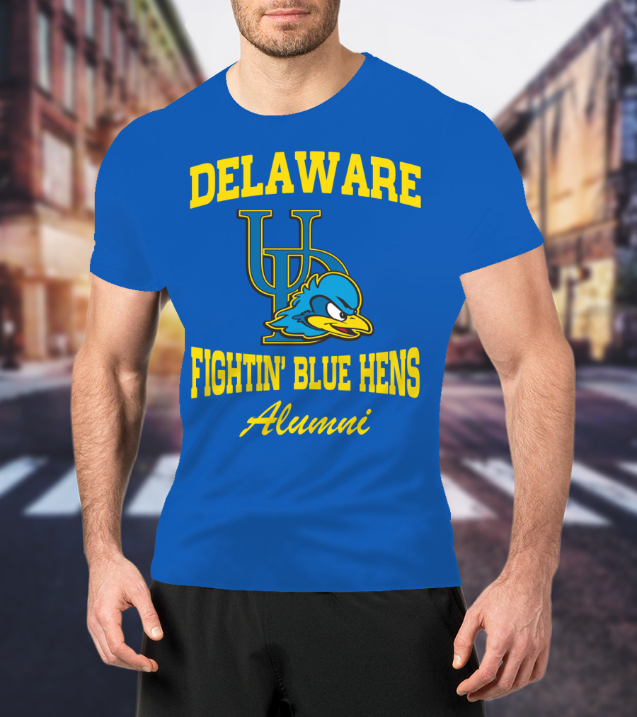 Delaware Ud Fightin' Blue Hens Alumni T-Shirt