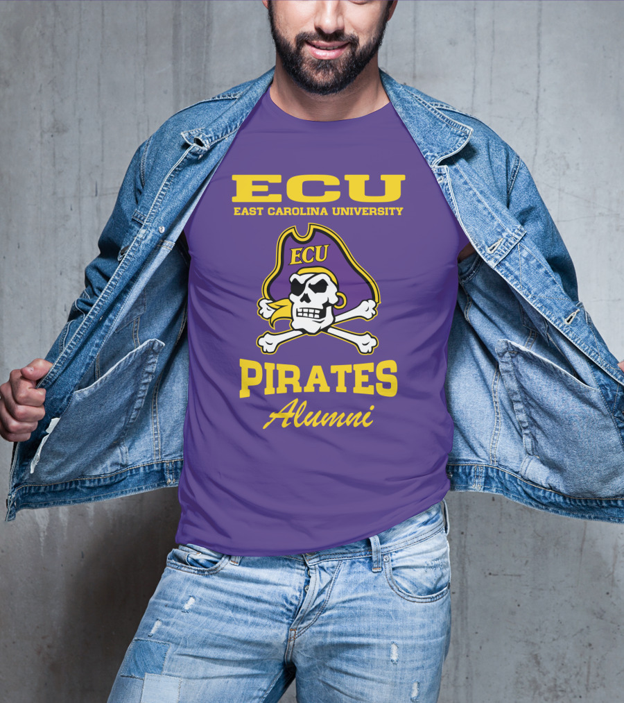 ECU East Carolina University Pirates Alumni T-Shirt