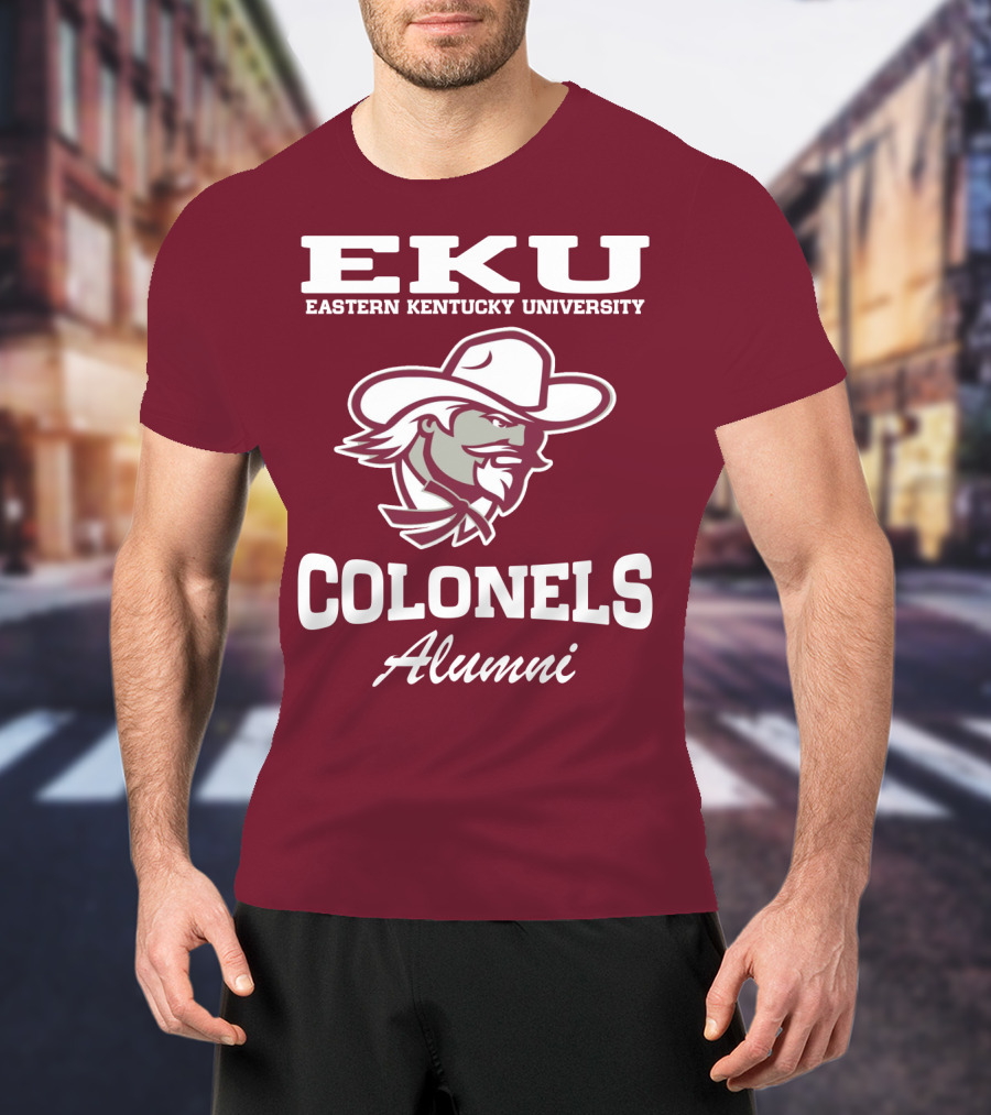 EKU Eastern Kentucky University Colonels Alumni T-Shirt