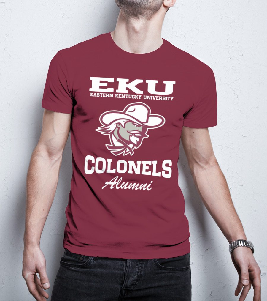 EKU Eastern Kentucky University Colonels Alumni T-Shirt
