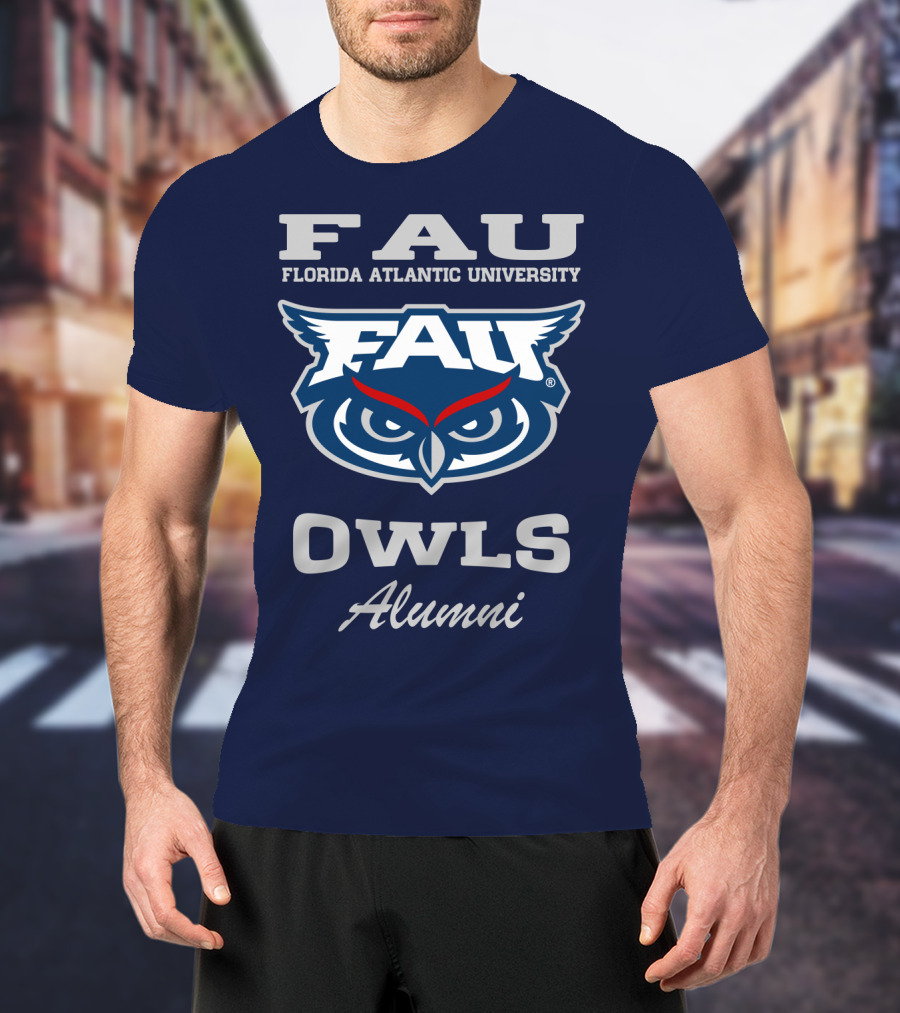 FAU Florida Atlantic University Owls Alumni T-Shirt