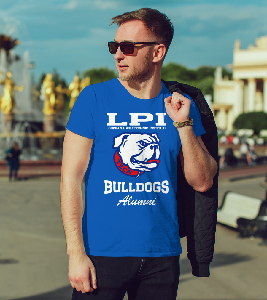 LPI Louisiana Polytechnic Institute Bulldogs Tech Alumni T-Shirt