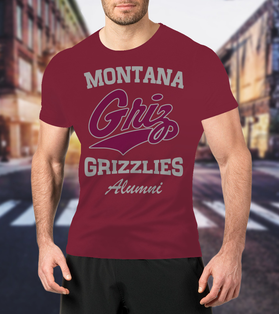 Montana Griz Grizzlies Alumni T-Shirt