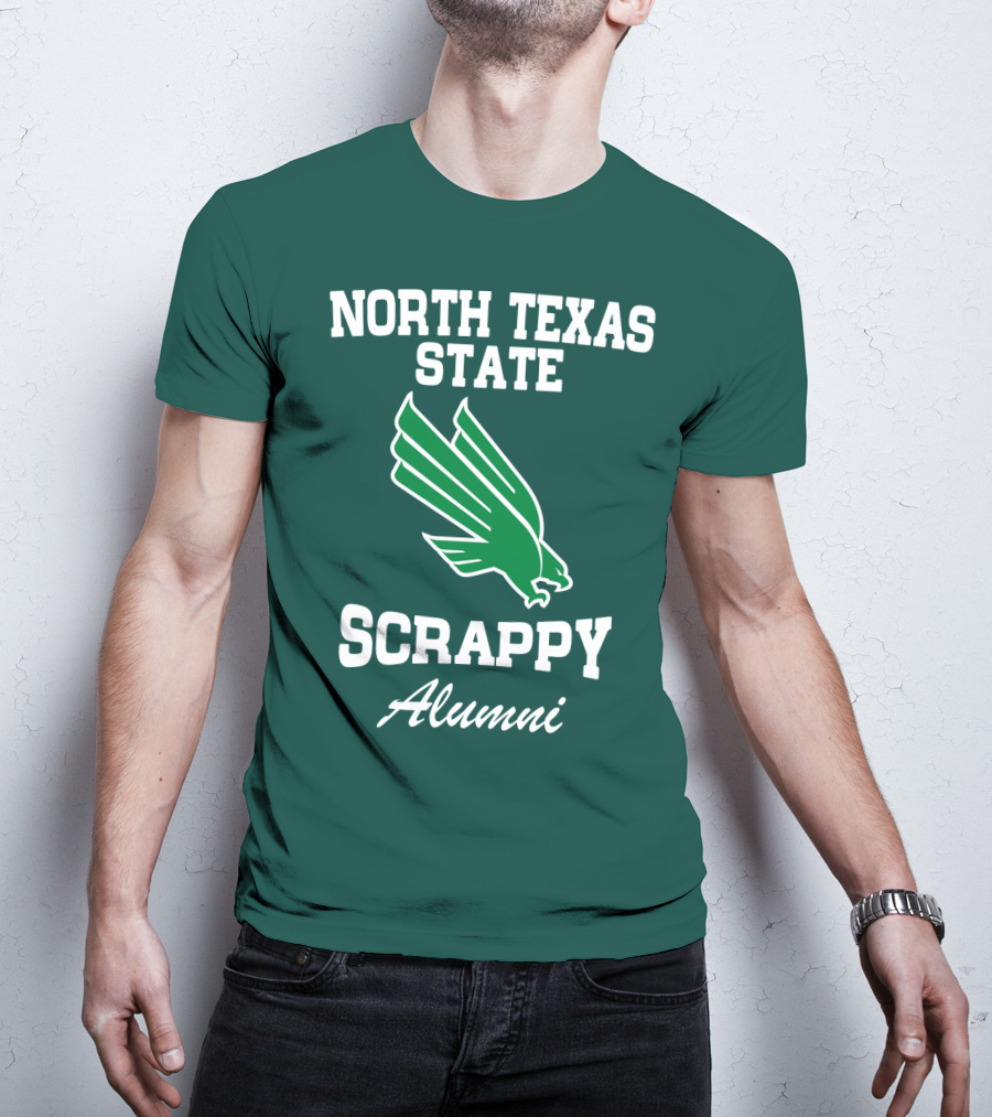 North Texas State Scrappy Alumni T-Shirt