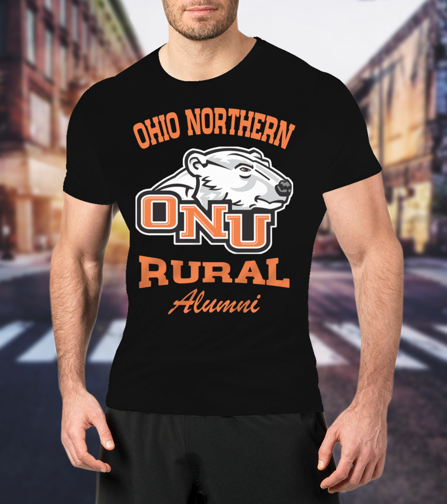 Ohio Northern ONU Rural Alumni Polar Bear T-Shirt