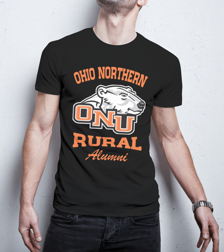 Ohio Northern ONU Rural Alumni Polar Bear T-Shirt