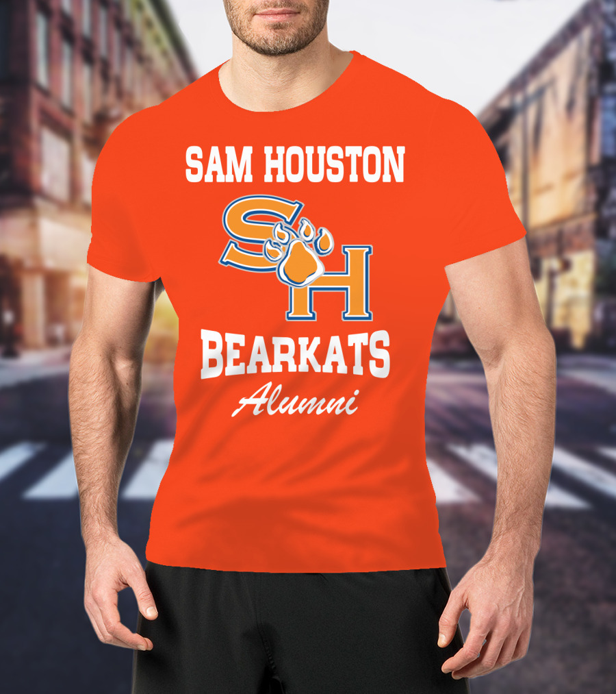 Sam Houston Bearkats Alumni SH Paw T-Shirt
