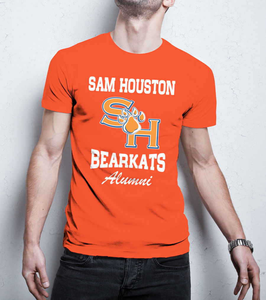 Sam Houston Bearkats Alumni SH Paw T-Shirt