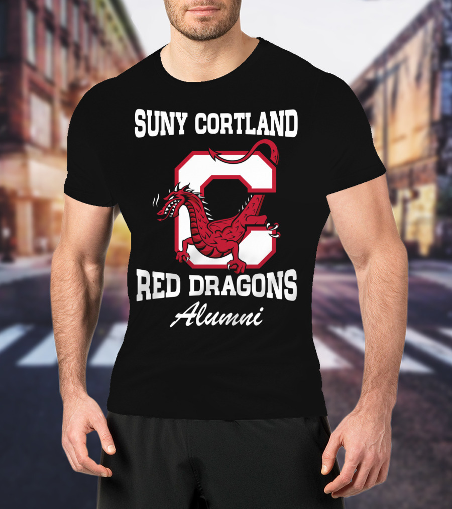 SUNY Cortland Red Dragons Alumni T-Shirt