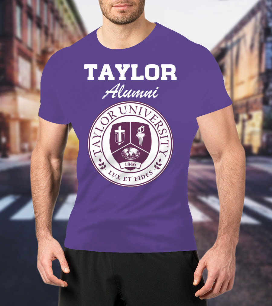 Taylor University Alumni Lux Et Fides 1846 T-Shirt