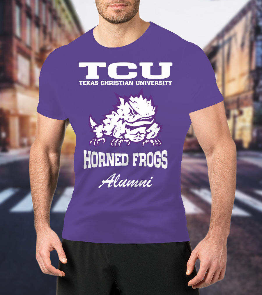 TCU Texas Christian University Horned Frogs Alumni T-Shirt