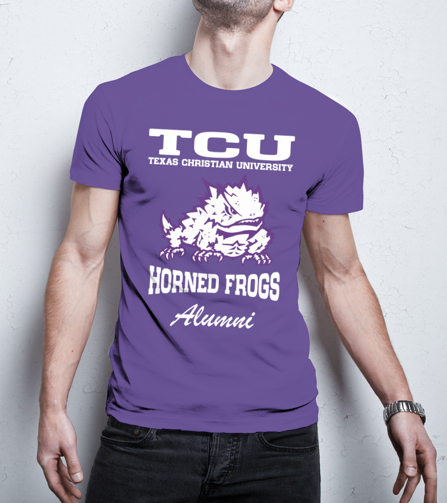 TCU Texas Christian University Horned Frogs Alumni T-Shirt
