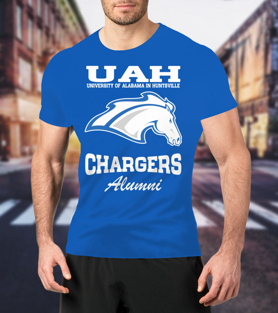 UAH University Of Alabama In Huntsville Chargers Alumni T-Shirt