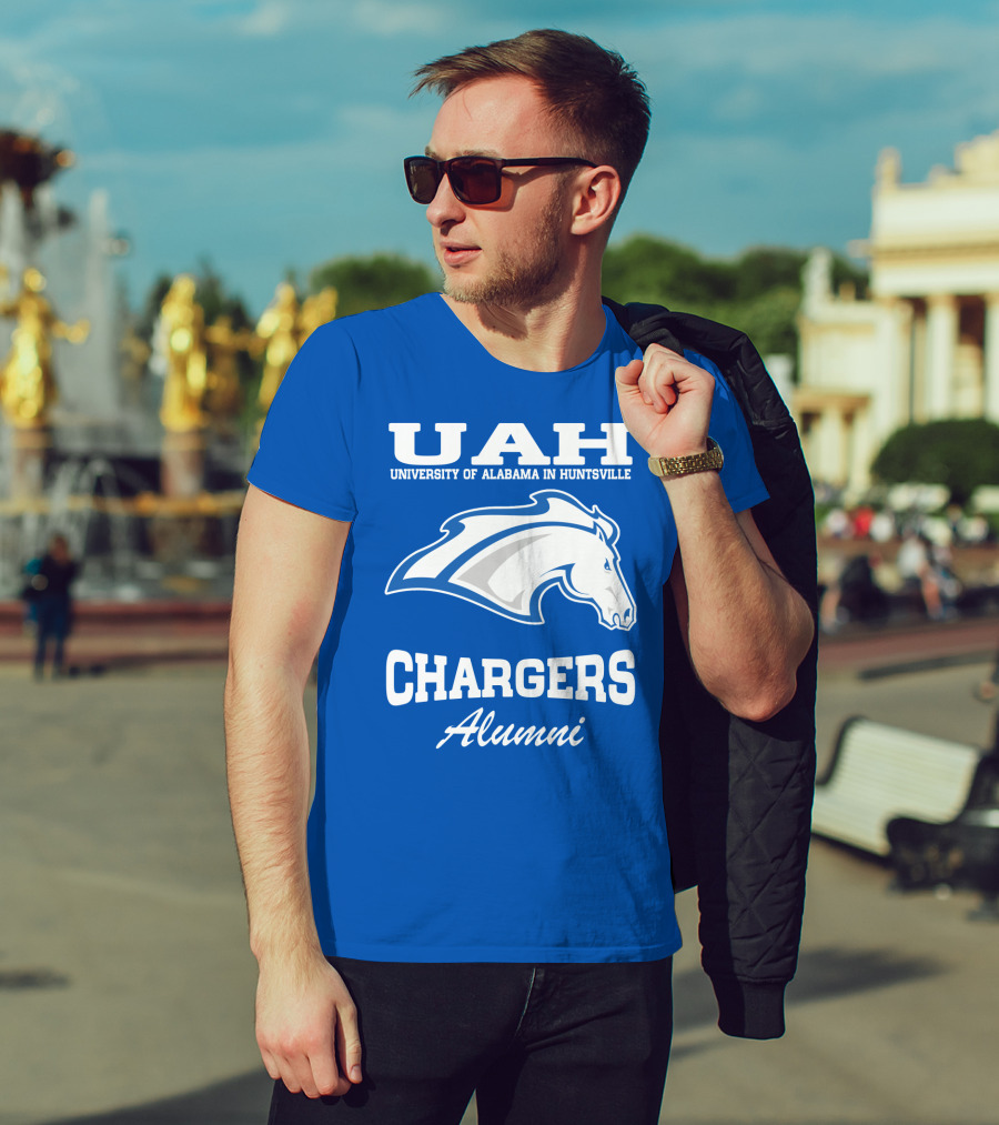 UAH University Of Alabama In Huntsville Chargers Alumni T-Shirt