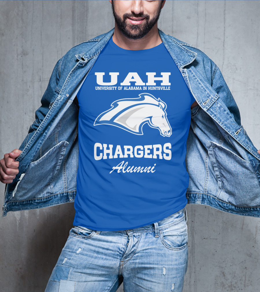 UAH University Of Alabama In Huntsville Chargers Alumni T-Shirt