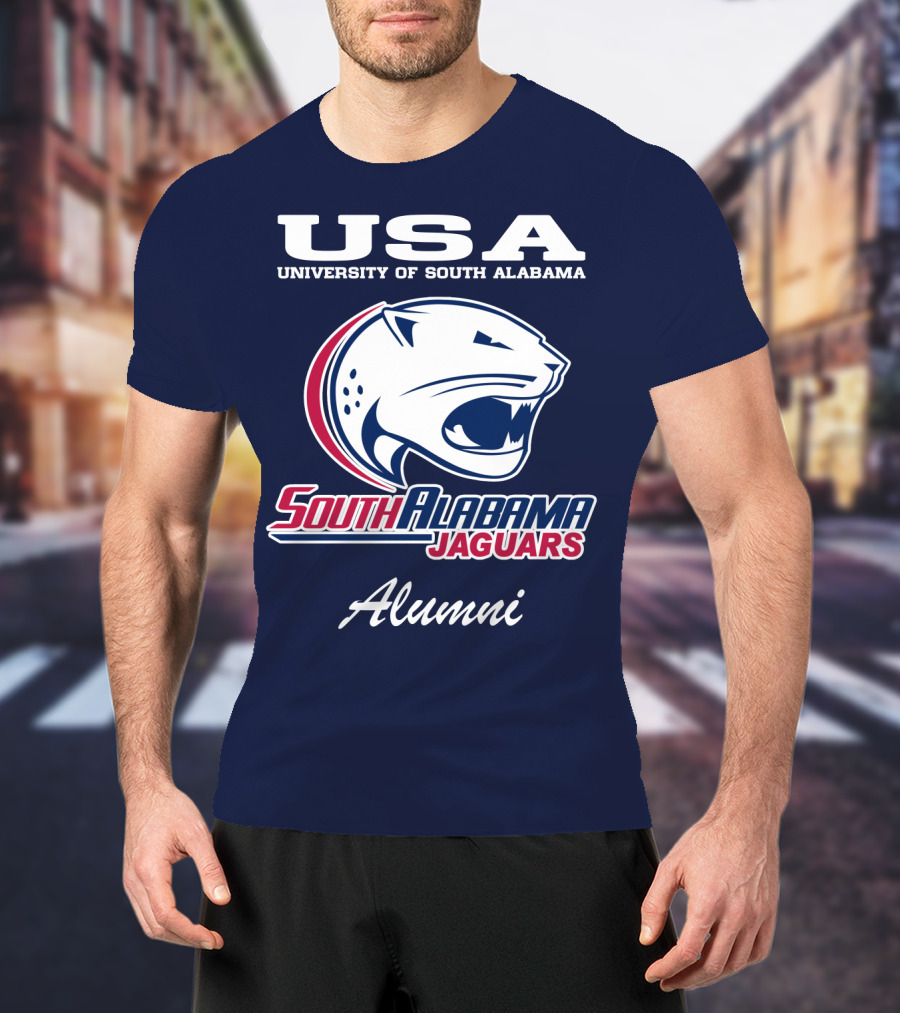 USA University Of South Alabama South Alabama Jaguars Alumni T-Shirt