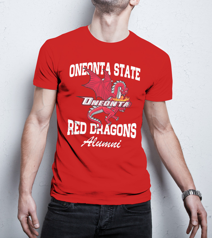 Oneonta State Red Dragons Alumni T-Shirt