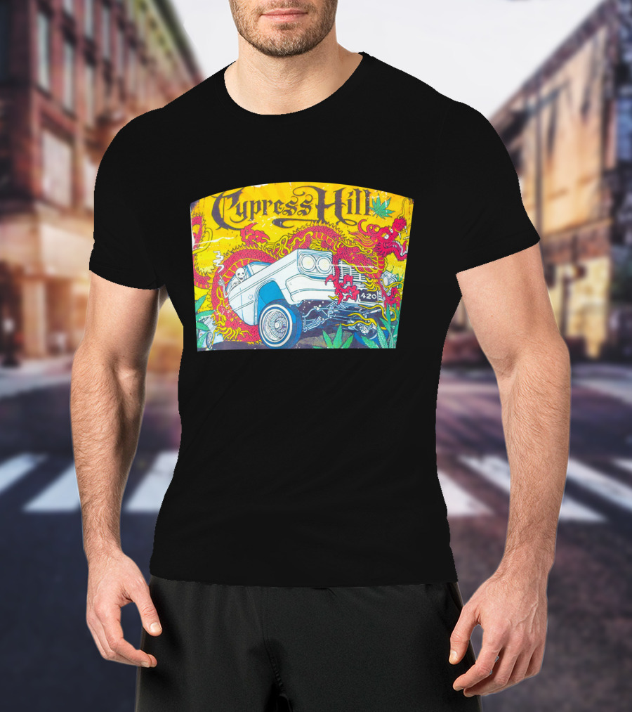 Cypress Hill Lowrider 420 Dragon Hill5 T-Shirt