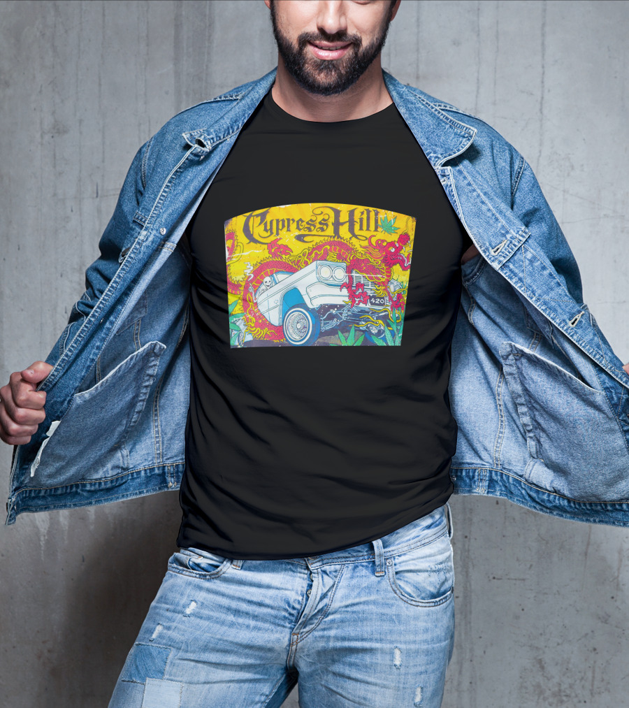 Cypress Hill Lowrider 420 Dragon Hill5 T-Shirt