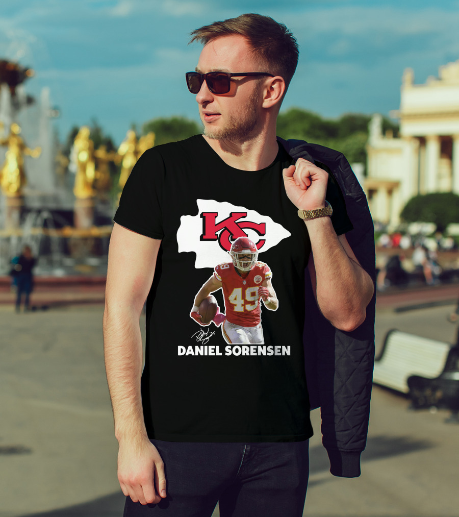 Daniel Sorensen Kansas City Chiefs 49 NFL Football Player T-Shirt