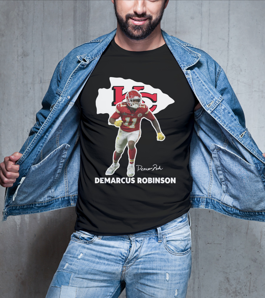 Kansas City Chiefs Demarcus Robinson NFL Player Number 11 NFLPA T-Shirt