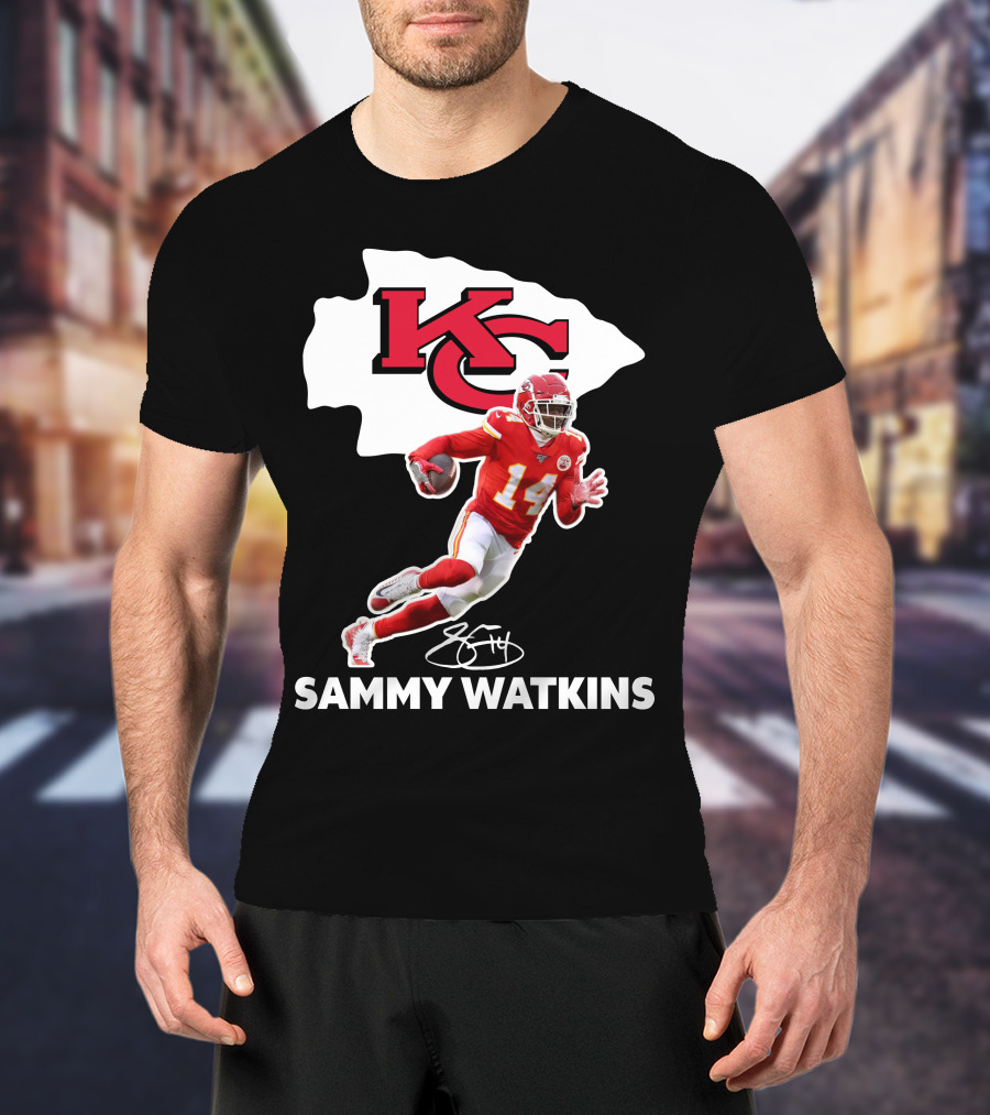 KC Sammy Watkins Kansas City Football Player 14 T-Shirt