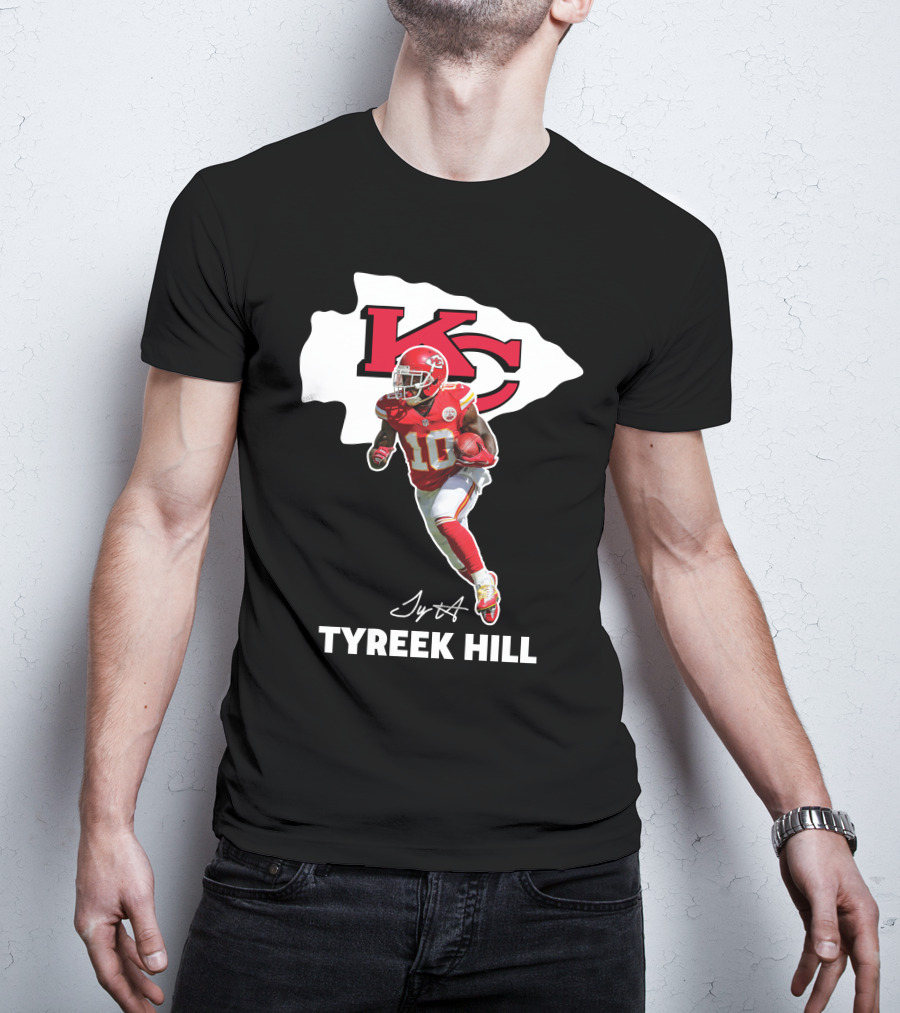 Tyreek Hill KC Football Legend T-Shirt