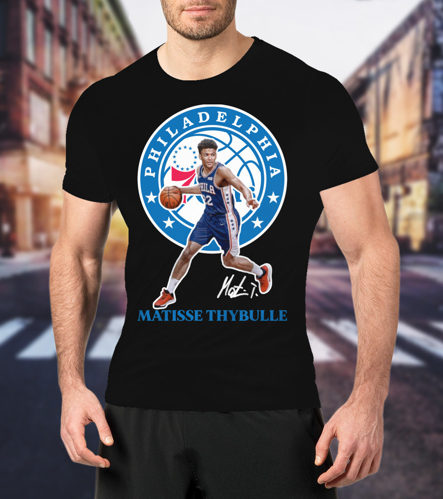Philadelphia Basketball Matisse Thybulle Edition T-Shirt