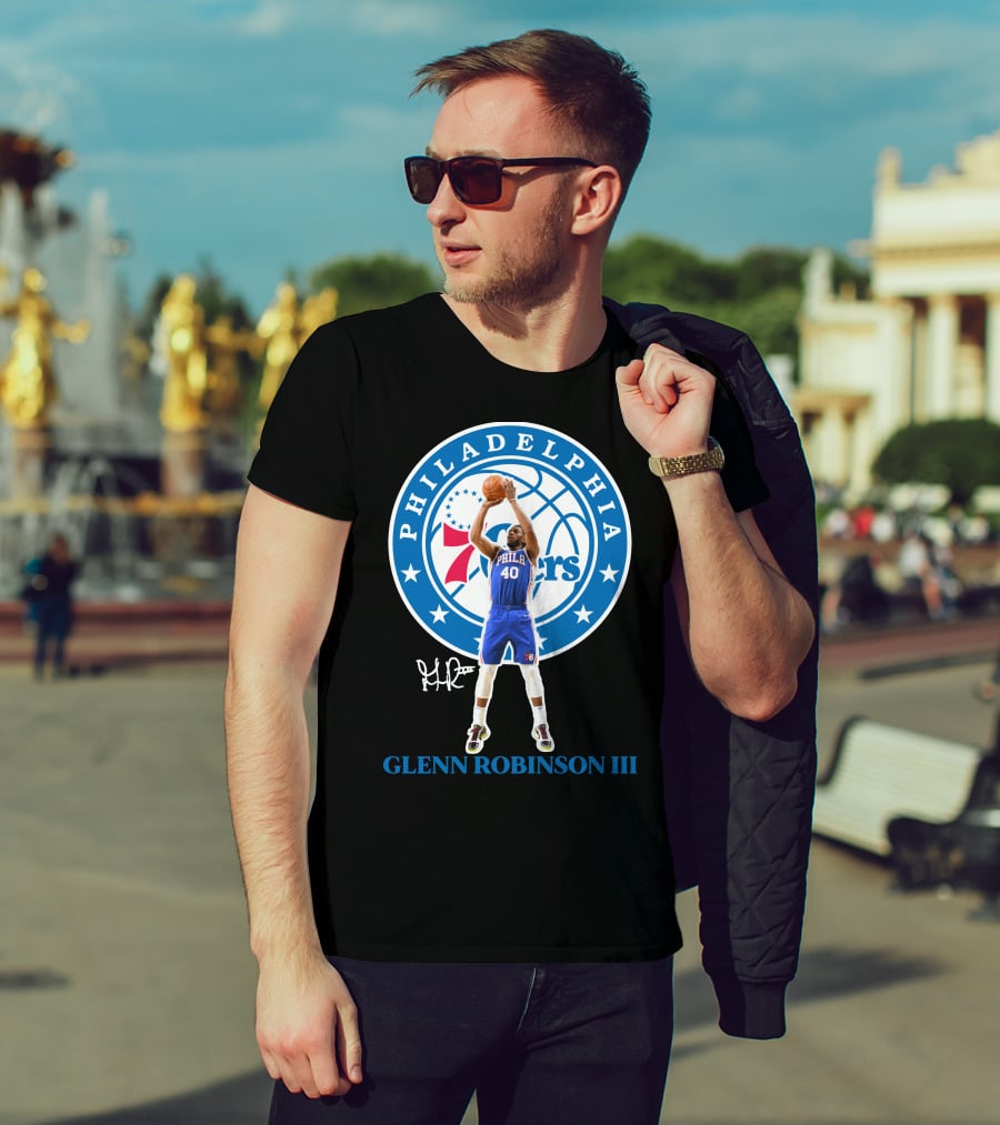 Philadelphia 76ers Glenn Robinson Iii T-Shirt