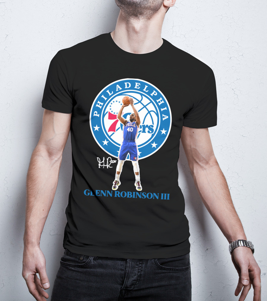 Philadelphia 76ers Glenn Robinson Iii T-Shirt