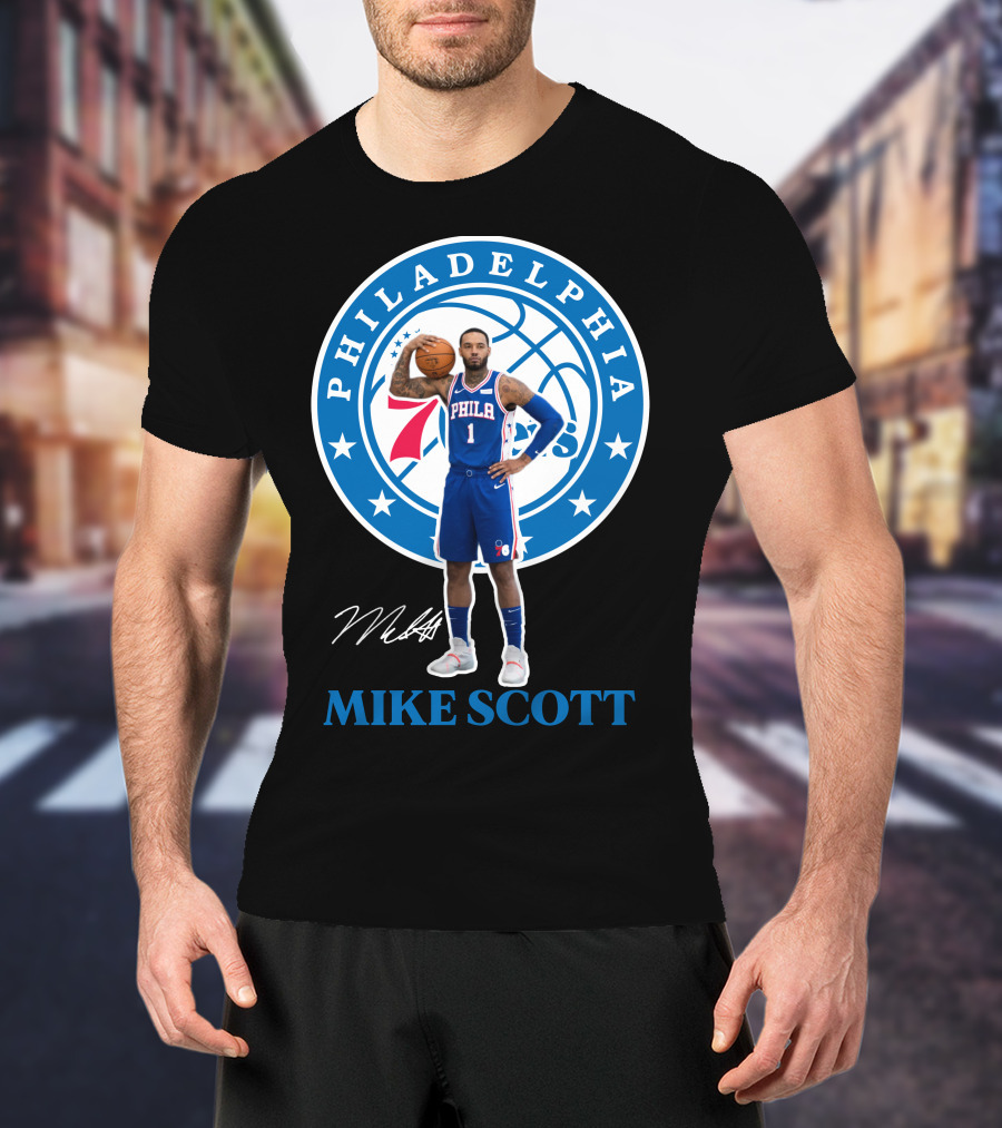 Philadelphia Mike Scott 76Er07 T-Shirt