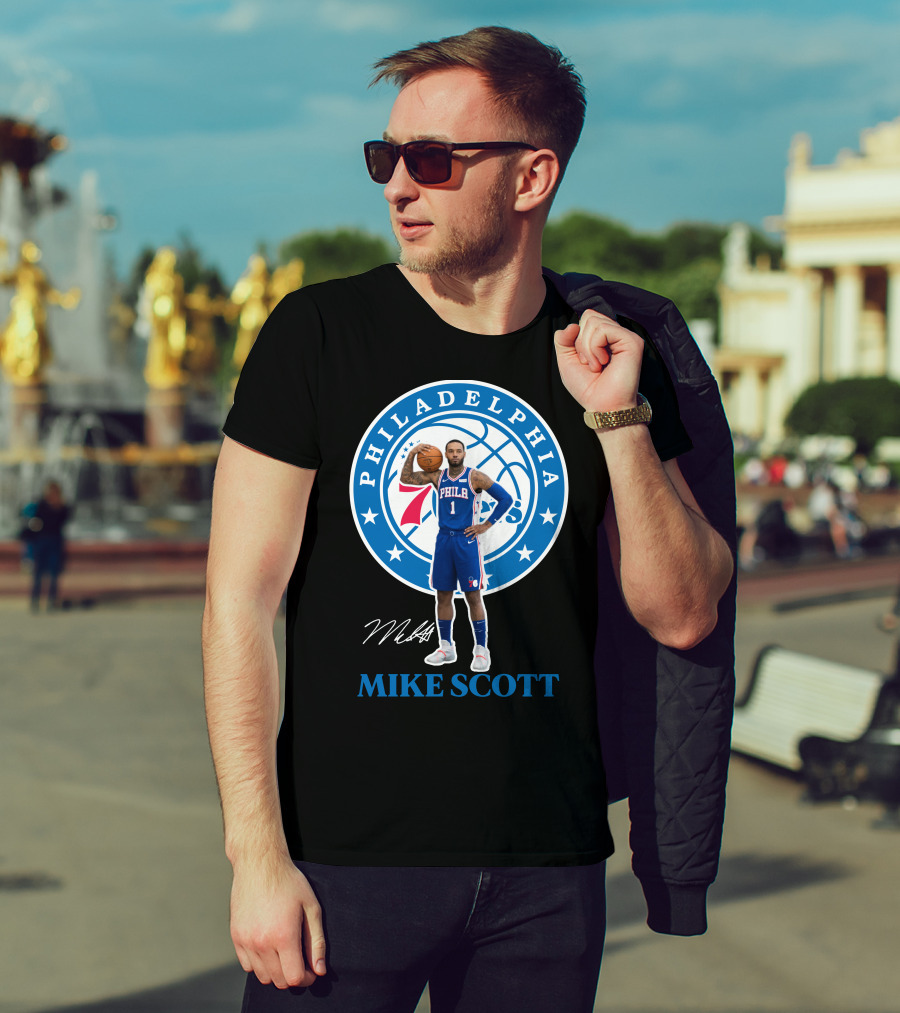 Philadelphia Mike Scott 76Er07 T-Shirt