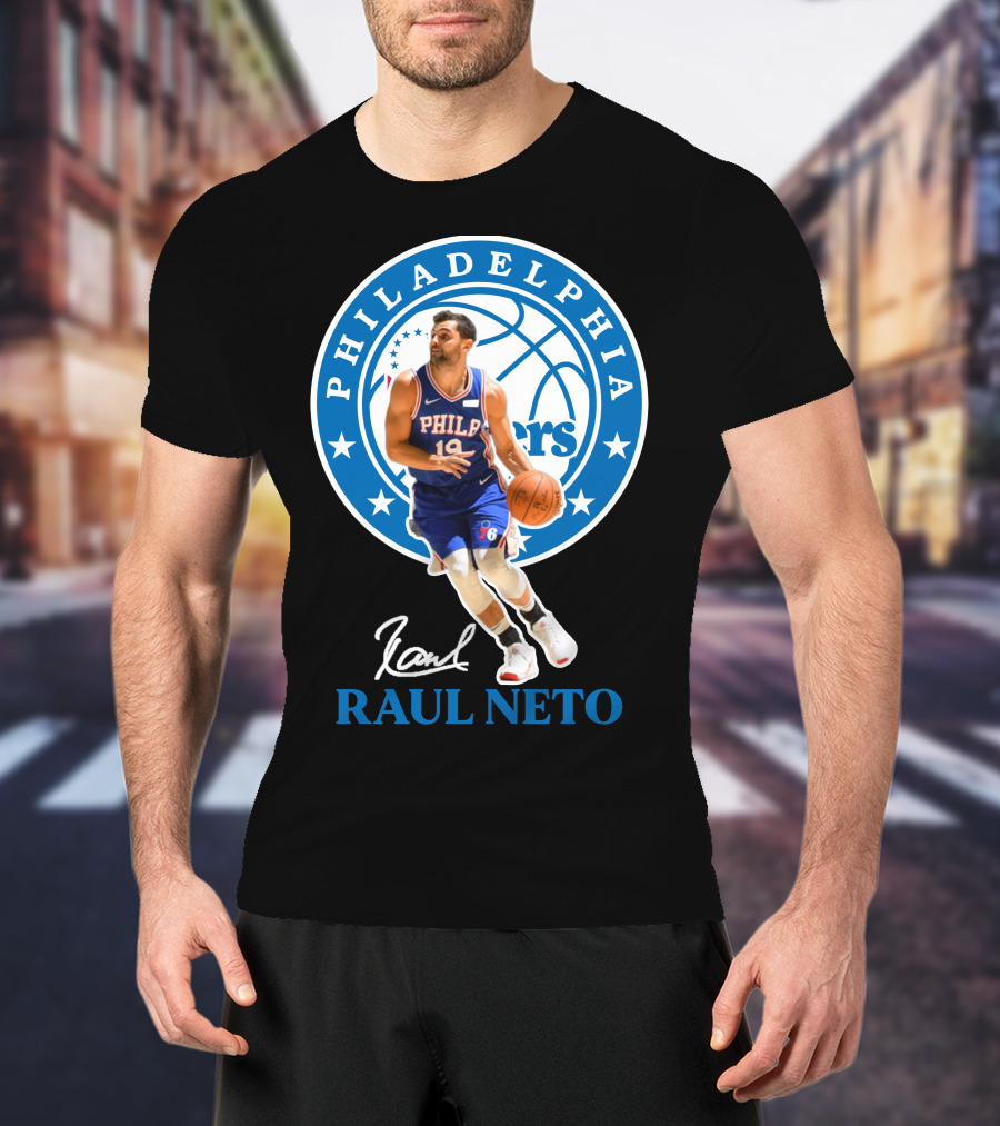 Philadelphia 76ers Raul Neto T-Shirt