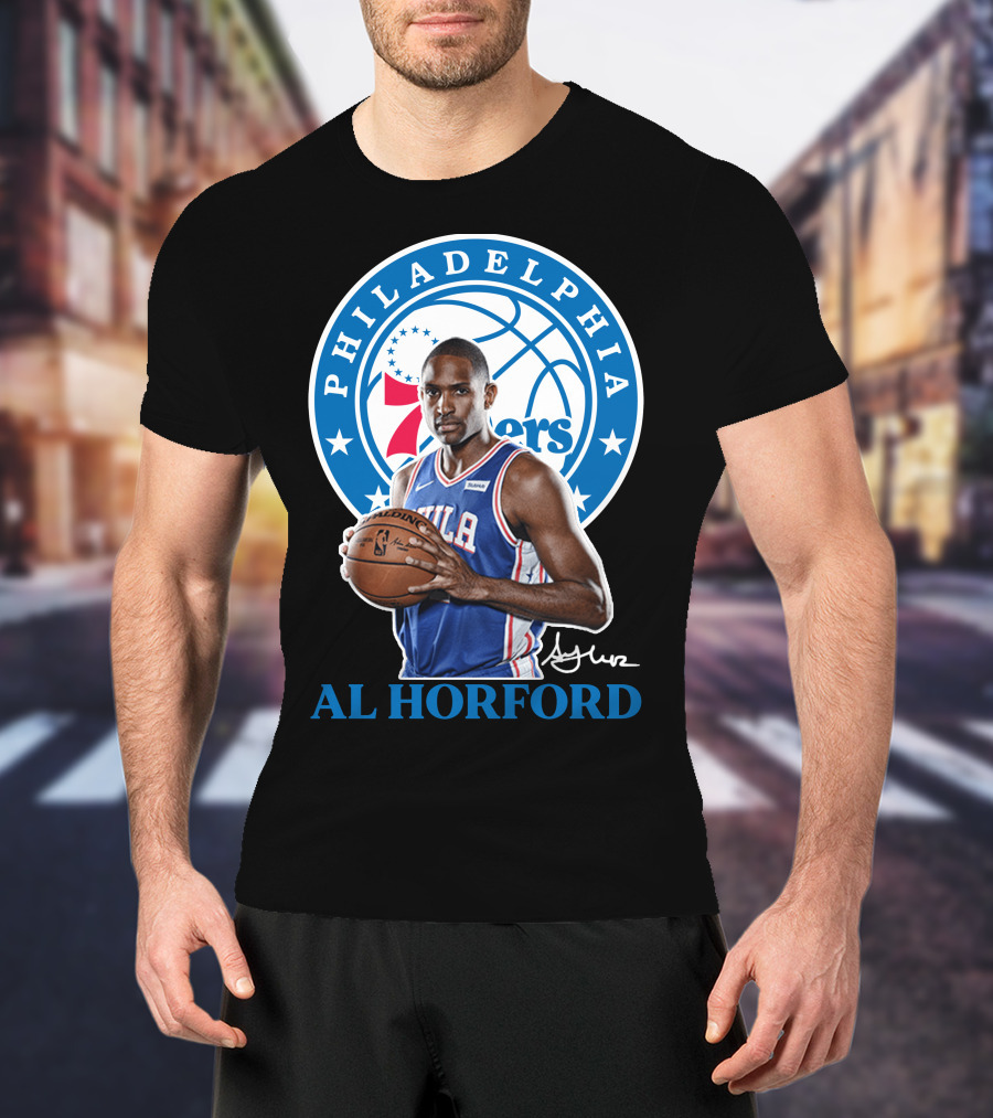 Philadelphia 76ers Al Horford Basketball T-Shirt