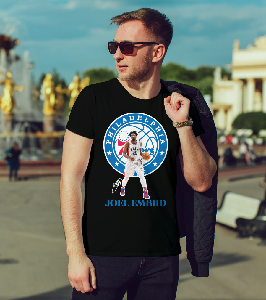 Philadelphia 76ers Joel Embiid T-Shirt