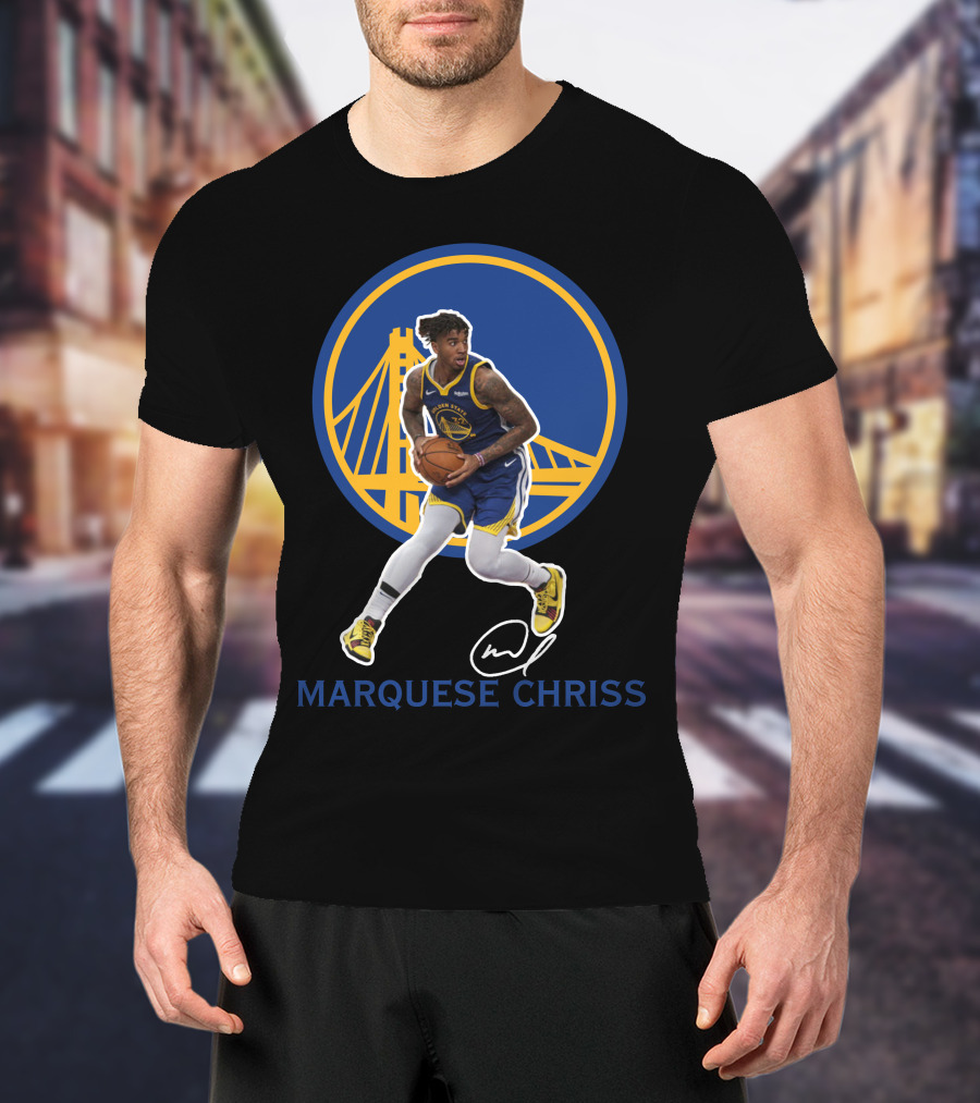 Marquese Chriss Gsw04 Golden State Warriors Basketball T-Shirt