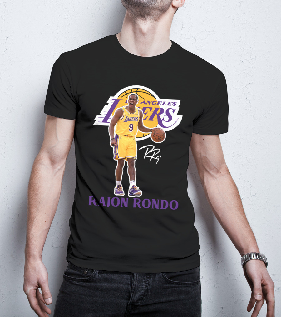 Los Angeles Lakers Rajon Rondo La04 T-Shirt