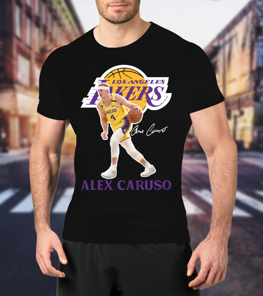 Alex Caruso Los Angeles Lakers La03 T-Shirt