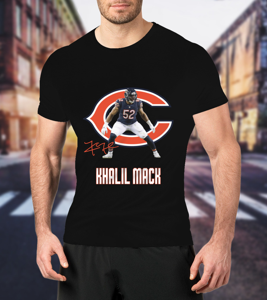 Khalil Mack Chicago Bears 52 Nfl Player T-Shirt